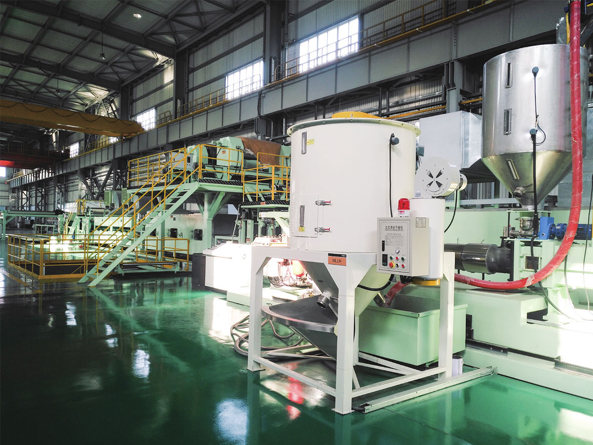 Linia do produkcji dwukierunkowych metalowych paneli kompozytowych A2 / B1