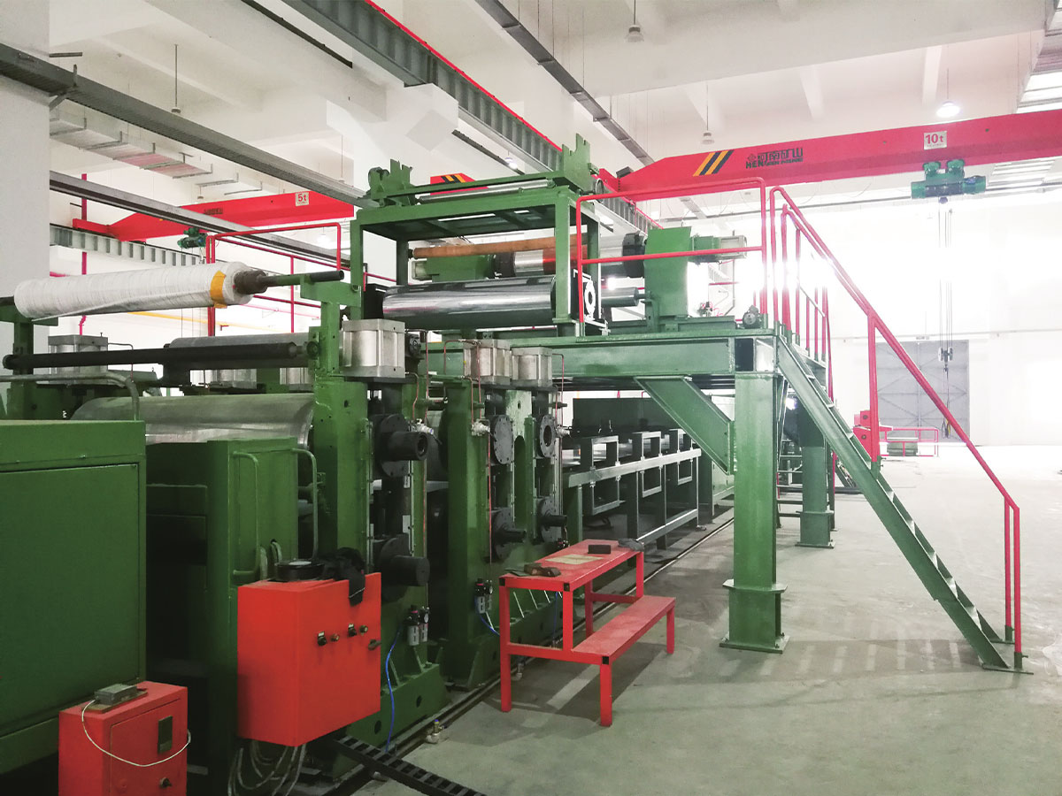 Linia do produkcji podwójnych metalowych paneli kompozytowych