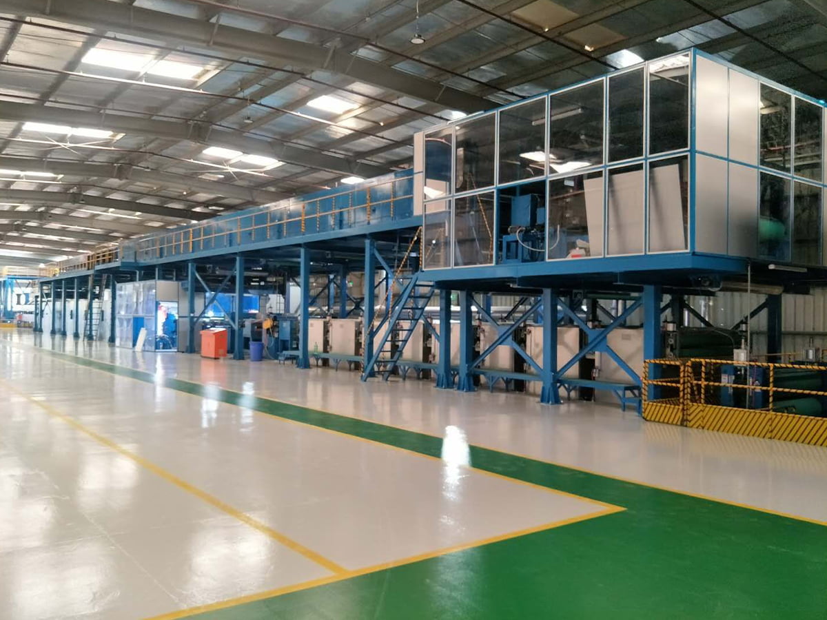 Linia do powlekania i drukowania zwojów aluminium / stali